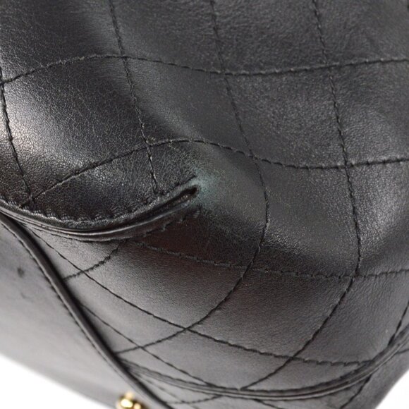 Chanel Black Lambskin Tote Bag - Picture 11 of 11